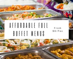 Affordable Full Buffet Menus From $6/Pax